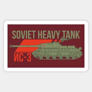 For the tank lover! Soviet IS-3 Magnet